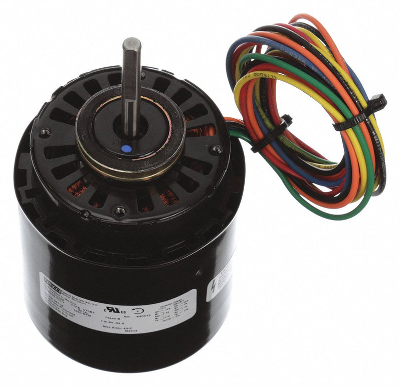 Fasco 1/15 HP, HVAC Motor, Shaded Pole, 1550 Nameplate RPM, 115/208-230 Voltage, Frame 3.3 - D671B
