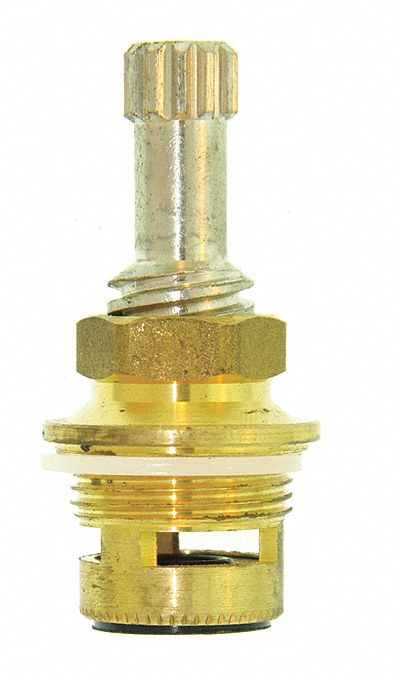 Kissler Lavatory Hot Stem, Fits Brand Price Pfister/Pfister, Brass, Chrome Finish - AB11-6040H