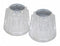Kissler Handle Kit, Chrome Finish, For Use With Lavatory and Kitchen Faucets, 1 PR - 95-1181