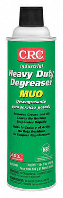 CRC Degreaser, 20 oz Cleaner Container Size, Aerosol Can Cleaner Container Type, Unscented Fragrance - 3995