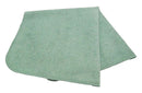 Tough Guy Microfiber Cloth, Medium Duty, 16 in x 16 in, Green, PK 12 - 32UV11