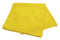 Tough Guy Microfiber Cloth, Medium Duty, 12 in x 12 in, Yellow, PK 12 - 32UV04