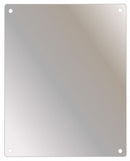 Ketcham Mirror, Stainless Steel, Height (In.) 36, Width (In.) 18 - SSF-1836