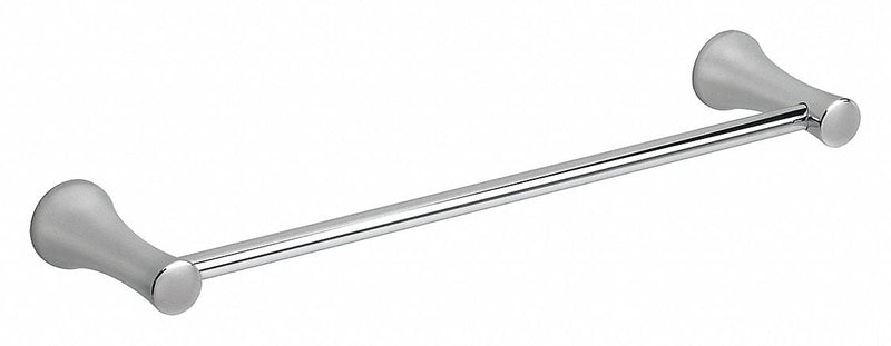 American Standard 18"L Polished Chrome Brass Towel Bar, C Series Collection - 8337018.002