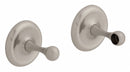 Best Value Satin Nickel Zinc Towel Bar Posts, College Circle Collection - E8900PSN