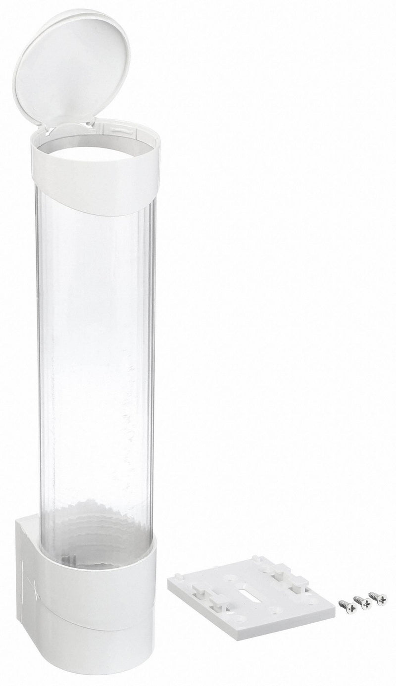 Oasis Cup Dispenser, For Use With Oasis Water Coolers, Uses 3 to 5 oz Cups 2-1/8 in to 2-7/8 in - 038820-001