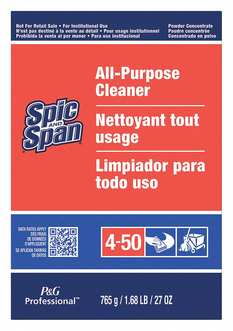 Spic and Span All Purpose Cleaner, 27 oz., PK 12 - 31973