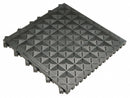 Ergo Advantage Interlocking Antifatigue Mat, Recycled PVC, Black, 10 PK - A1B
