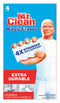 Mr. Clean 4 39/64 in x 2 13/32 in Foam Scrubber Sponge, White, 32PK - PGC 82038