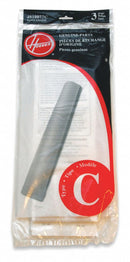Hoover Vacuum Bag, Paper, 1-Ply, Standard Bag Filtration Type, For Vacuum Type Upright Vacuum - 4010077C