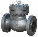 Newco Check Valve, 6 in, Single, Inline Swing, Carbon Steel, Flange x Flange - 06-33F-CB2