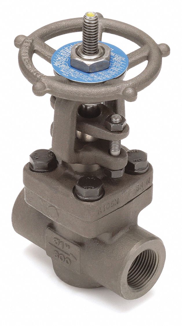 Newco Gate Valve, Valve Class Class 600, Carbon Steel, FNPT Connection Type, Pipe Size - Valves 3/4 in - 3/4-18T-FS2-BB