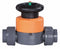 Georg Fischer 6 1/2 in Socket x Socket 2-Way Diaphragm Valve, 72 Coefficient of Volume, EPDM Backing - 161514633