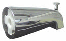 Kissler Tub Diverter Spout, Chrome Finish, For Use With Universal Fit, 1/2" Copper Slip Connection - 82-0014