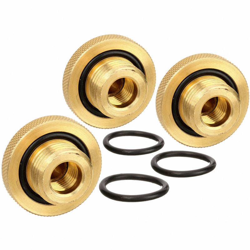 Mid-West Instrument Backflow Quick Connect Adapter, Includes: (3) 1/2 in NPT Quick Connect ADPT x 1/4 in Flare and 3 Spa - 110703