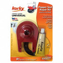 Korky Flapper, Fits Brand Universal Fit, For Use with Series Universal Fit, Toilets, Gravity Tanks - 2003BP