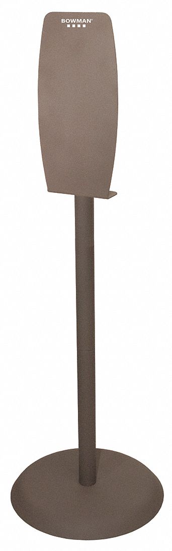 Bowman Floor Stand, Floor Stand, 54-3/4"H x 18"W x 18"D, Bay Gray - KS101-0029