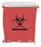 Bowman Biohazard Bag Holder, 11-3/4" Width, 15-1/4" Height, 15-1/4" Length - MW-003