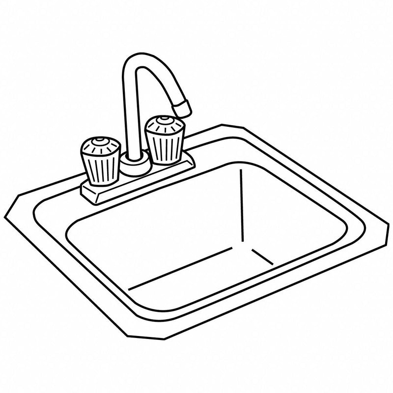 Elkay Elkay, Celebrity Series, 12 in x 10 in, Stainless Steel, Sink Kit - BCRA150C