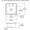 Elkay Elkay, Celebrity Series, 12 in x 10 in, Stainless Steel, Sink Kit - BCRA150C