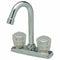 Elkay 15 in x 15 in x 5 3/16 in Drop-In Bar Sink Package with 12 in x 10 in Bowl Size - KP211515C