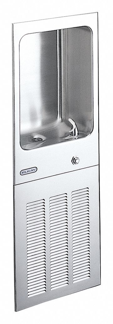 Elkay Refrigerated, Dispenser Design Recessed, Water Cooler, Number of Levels 1, Front Push Button - EFRC8K