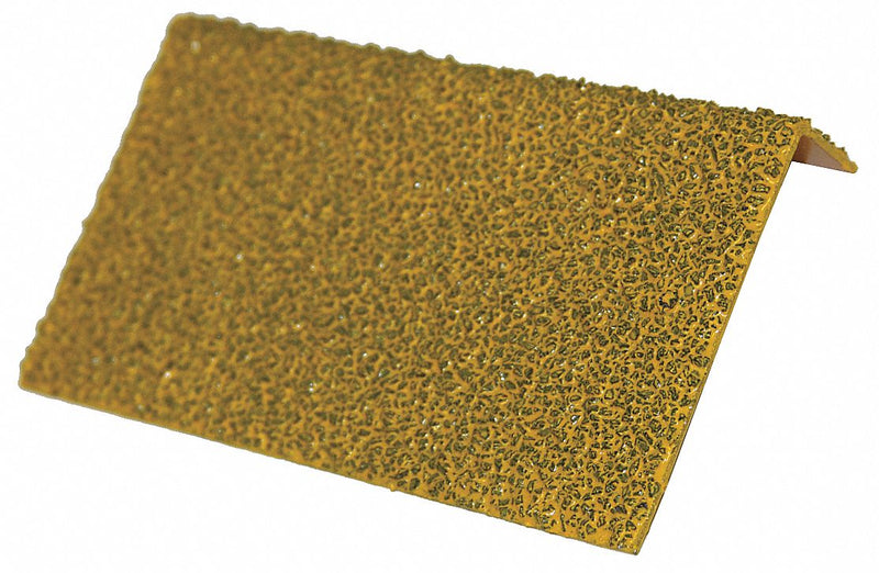 Vigil Antislip Safety Yellow, Steel Base with Silicon Carbide Anti-Slip Stair Nosing, Installation Method: Saddle A - 02-680