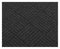Condor Indoor Entrance Mat, 3 ft L, 24 in W, 3/8 in Thick, Rectangle, Charcoal - 6NTG7