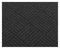 Condor Indoor Entrance Mat, 3 ft L, 24 in W, 3/8 in Thick, Rectangle, Charcoal - 6NTG7