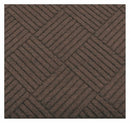 Condor Indoor/Outdoor Entrance Mat, 3 ft L, 24 in W, 3/8 in Thick, Rectangle, Brown - 34L258