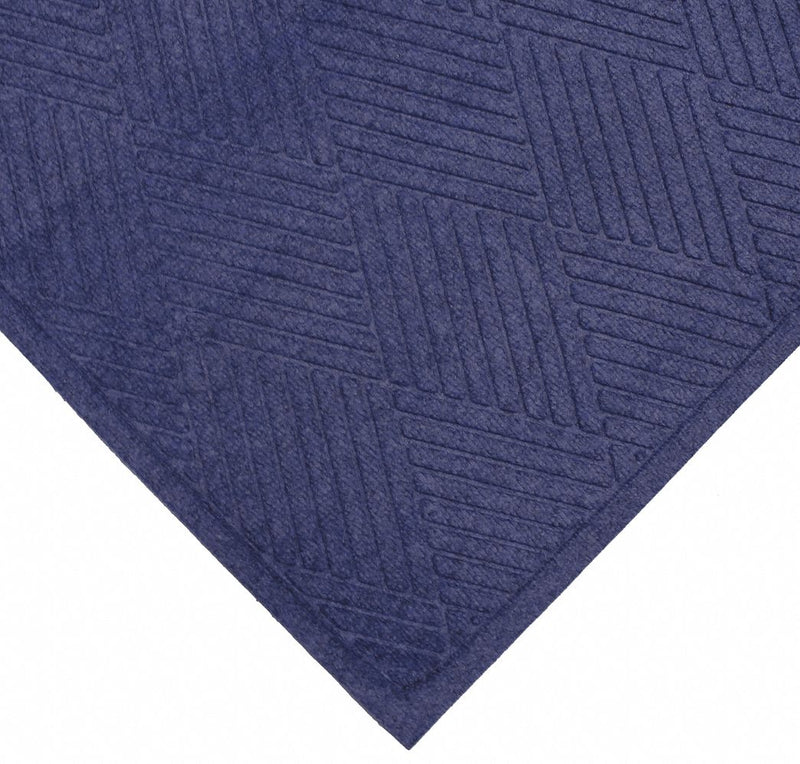 Condor Marine Blue Needlepunch Carpet, Entrance Mat, 3 ft. Width, 5 ft. Length - 34L265