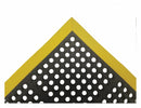 Condor 34L281 - Drainage Mat Black wYlwBrdr 3ft4 x5ft4