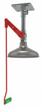 Hughes Emergency Shower, Ceiling Mount, Plastic, 2 3/4 in x 2 in Head Dia. - 23GV