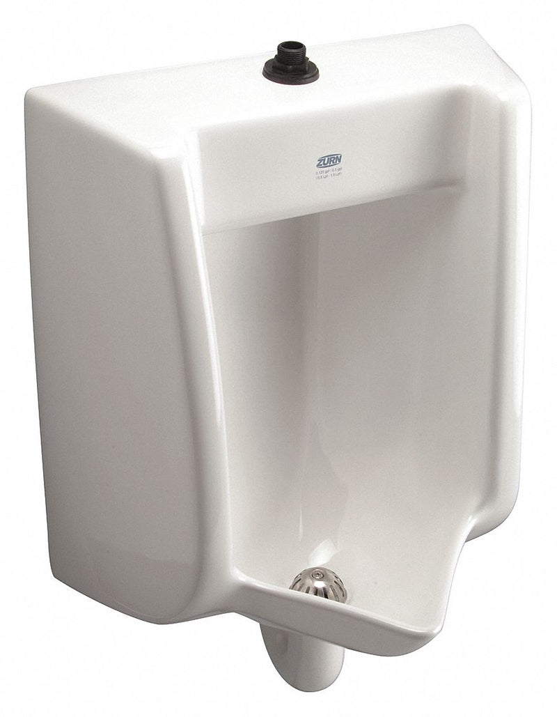 Zurn Vitreous China, White, Siphon Jet Urinal, Wall, Top - Z5755-U