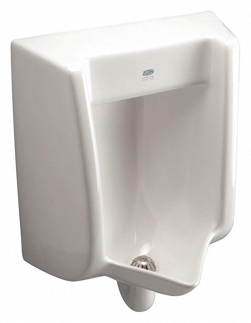 Zurn Vitreous China, White, Washout Urinal, Wall, Back - Z5765-U