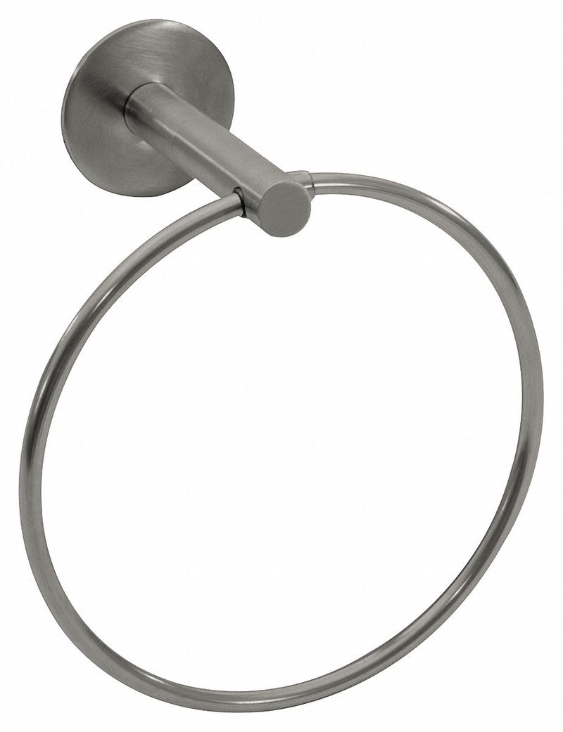 Wingits WMETRINGSN - Towel Ring Satin Modern Elegance 6 In