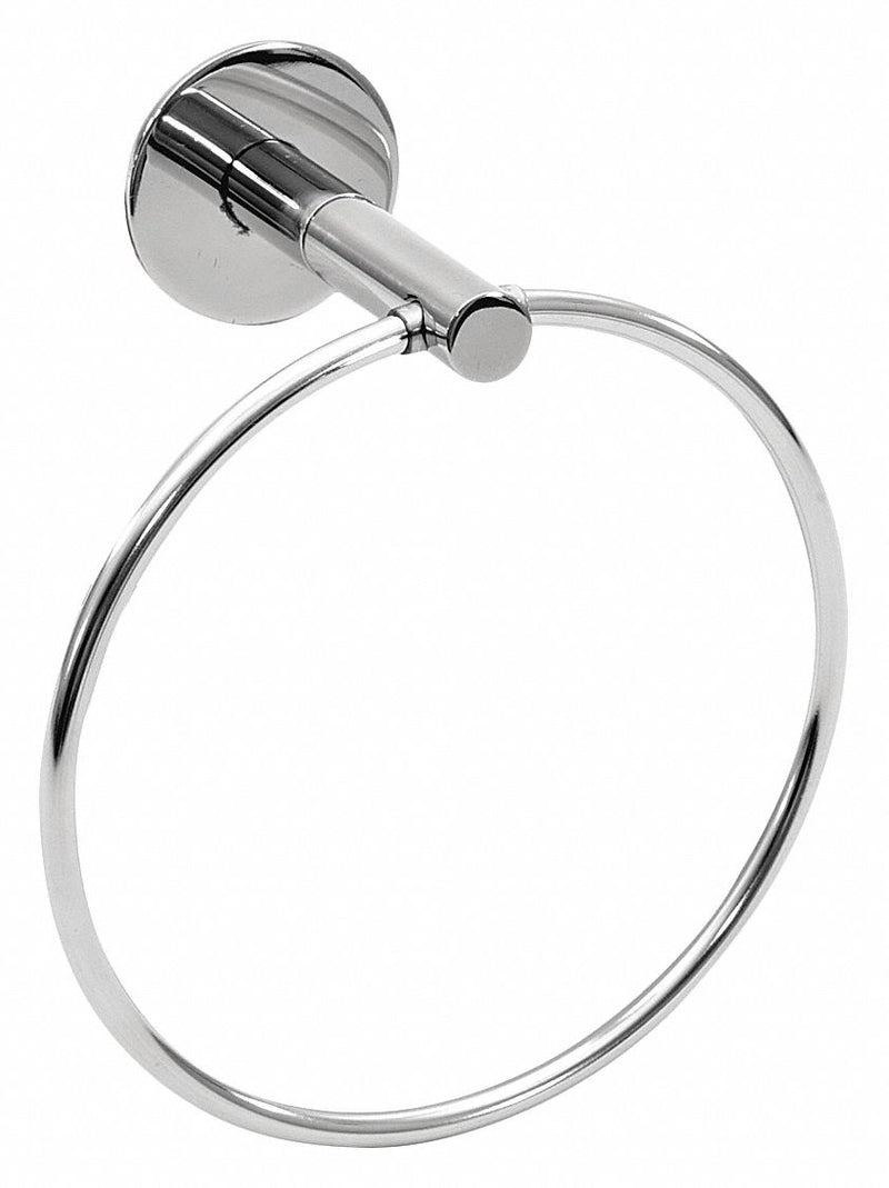 Wingits WMETRINGPS - Towel Ring Chrome Modern Elegance 6 In