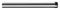 Bosch VX110 - Dust Extractor Extension Tube Chrome