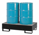Black Diamond Spill Containment Pallets, Uncovered, 66 gal Spill Capacity, 1,200 lb - 9002-BD