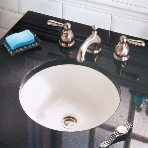 American Standard American Standard, Orbit√¢ Series, 12 3/4 in x 12 3/4 in, Vitreous China, Undercounter Sink - 630000.02