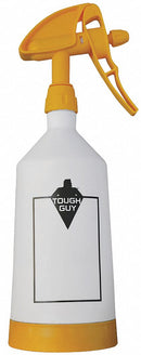 Tough Guy White/Yellow Plastic Dual Spray Bottle, 0.5L, 1 EA - 35WT52