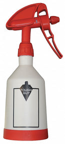 Tough Guy White/Red High Density Polyethylene Dual Spray Bottle, 0.5L, 1 EA - 35WT53