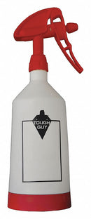 Tough Guy White/Red Plastic Dual Spray Bottle, 1L, 1 EA - 35WT57