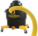 Dustless Dust Extractor, 16 gal Tank Size, 130 cfm, 2 1/4 in Vacuum Hose Dia. - D1603