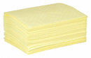 Condor 19 in Absorbent Pad, Fluids Absorbed: Chemical, Hazmat, Heavy, 11 gal, 50 PK - 35ZP95