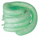 Condor Absorbent Boom, Chemical, Hazmat, 65 gal, 10 ft - 35ZR59