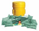 Condor Spill Kit/Station, Drum, Chemical, Hazmat, 55 gal - 35ZR88