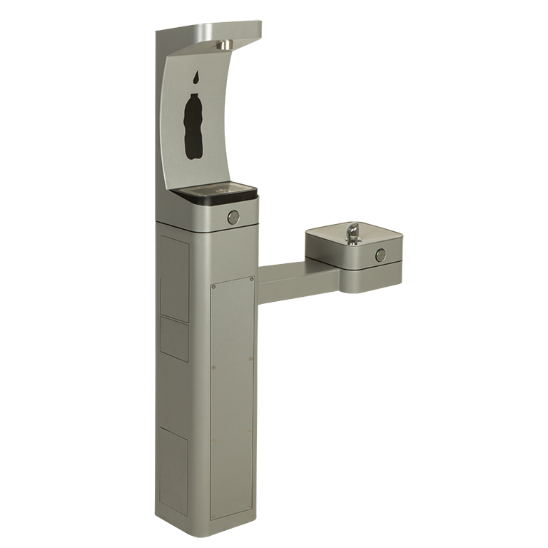 Haws 3611 Modular Outdoor Bottle Filler and Drinking Fountain