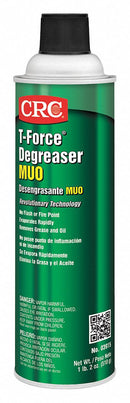 CRC Degreaser, 20 oz Cleaner Container Size, Aerosol Can Cleaner Container Type, Unscented Fragrance - 3915