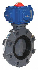 Hayward 4 in PVC Spring Return Butterfly Valve With EPDM Seat Material - PCSBYV114EA9